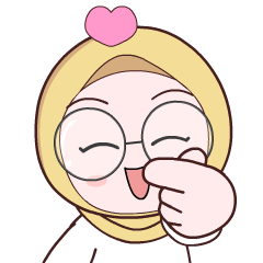 Bella Hijab Kuning : Animated