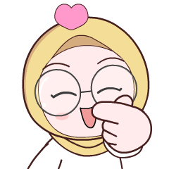 Bella Hijab Kuning : Animated