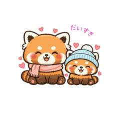 rad panda mon&baby everyday stickers