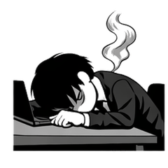 Quiet Dark Thoughts of Office Workers