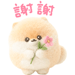 Fluffy Popochi's Gentle Stickers (Ct)