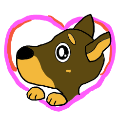 Fluffy Dog-Doberman 2