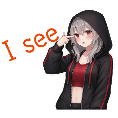 白石さんステッカー&nbsp; &nbsp; by：ガロ