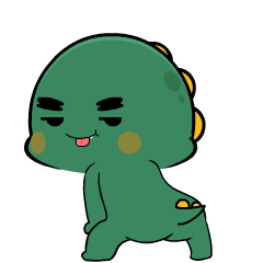 Grumpy Dino 10 : Animated Stickers