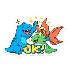 Happy Daily Life of Dino Friends