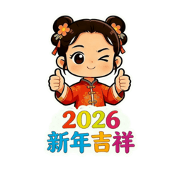 旗袍小妞日常：可愛迎接2026