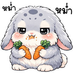 Cute pastel bunny!