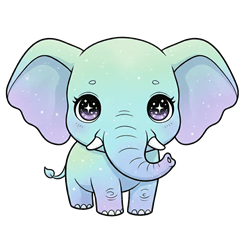 สติกเกอร์ช้าง 1