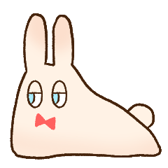 Slug Rabbit Stamp