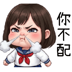 Super cute sailor suit sister