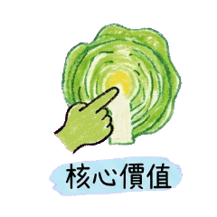 高麗菜醜萌生命力