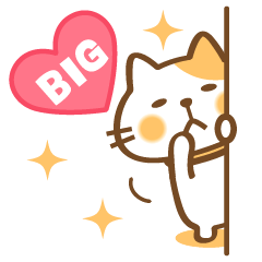 Every day Cat Nekota-san Big Sticker