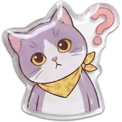 立體光澤！紫丁香色貓咪