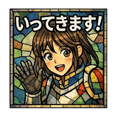 Stained Glass Warriors