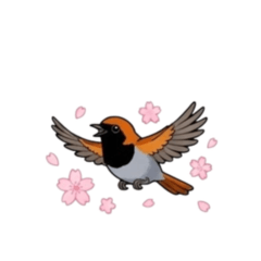 Spring Joy! Cheerful Bird Stickers