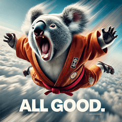 横綱コアラの空中無双！！