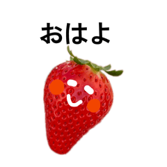 Everyday conversation with strawberries
