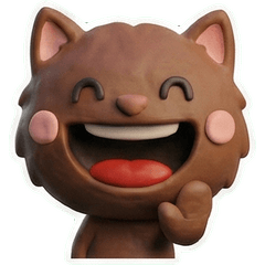 3D Brown Munchkin Cat 25