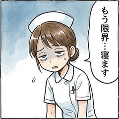 水彩護理師的真實日常【夜班・療癒】