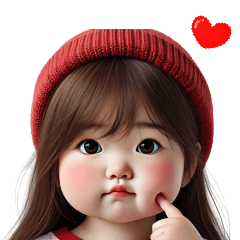 Funny face girl 200 BIG TW – LINE貼圖 | LINE STORE