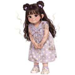 ฮานะ ชุดสีม่วง น่ารัก (no text) 1_07