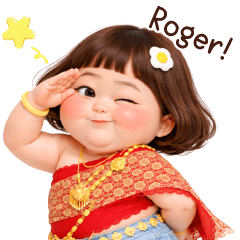 Funny face girl 201 EN