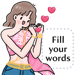 Message Stickers (Boo Sabai) EN