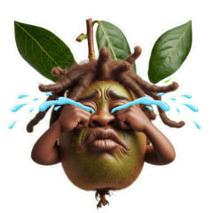 呆萌醜臉奇異果