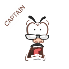 CAPTAIN หน้าตลก e