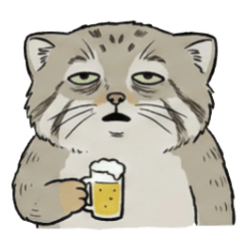 Surreal Pallas's cat