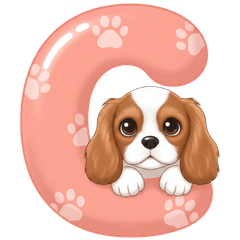 萌犬泡泡字母: Alphabet