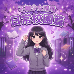 不聊少女晴晴：日常校園篇