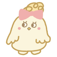 A girl with the perm keeps staring at me