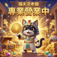 福夫法老貓：專業營業中
