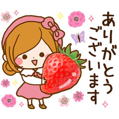 Honobono Kanojo Spring Summer Stickers