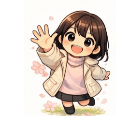 Everyday Stickers  Mochi-chan [Spring]