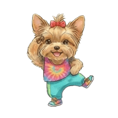 Happy Fitness Yorkie