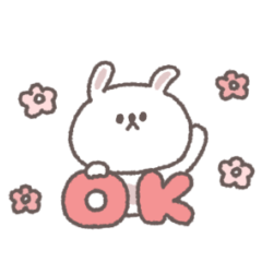 small small rabbit sticker #128