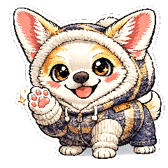 Saburo the hooded Chihuahua