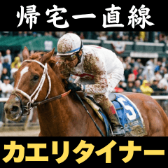 สติกเกอร์ม้าแข่งสุดแฟนตาซี