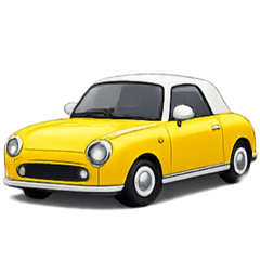 レトロ自動車スタンプ1