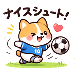 Kawaii Soccer Animal Stickers