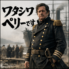 Commodore Perry Arrives.