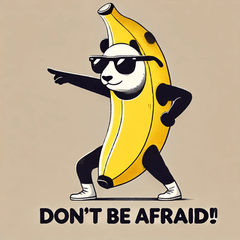 バナナ×パンダ