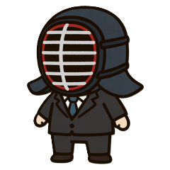 Kendo Salaryman Daily Stickers