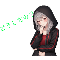 白石さんステッカー(16)    by：ガロ