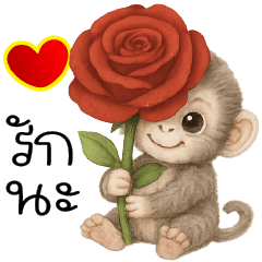 ลิงน้อยน่ารัก >_<