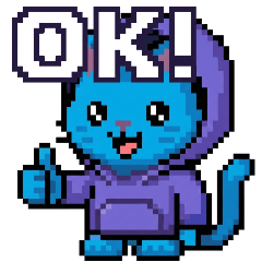 Level Up! 8-Bit Gamer Cat
