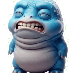 Deadpan Funny Dragon