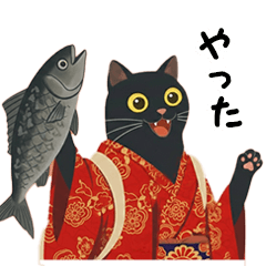 Daily Life of Kimono Cats